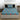 LX INDIA Bedsheet Divine Casa Cotton Bedsheet for Single Bed with 1 Pillow Cover (145 X 223 cm, Iris Deep)