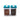 LXINDIA Containers Divine Plastics Smart Seal Air tight Containers (Teal Blue and Grey) pack of 2