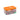 LXINDIA Containers Divine Plastics Three Layer Fridge Container (Orange)