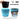 LX INDIA Self-watering plant pots DOAP 5 Self Watering Pots Setwith Inner Liner Pots (Assorted)