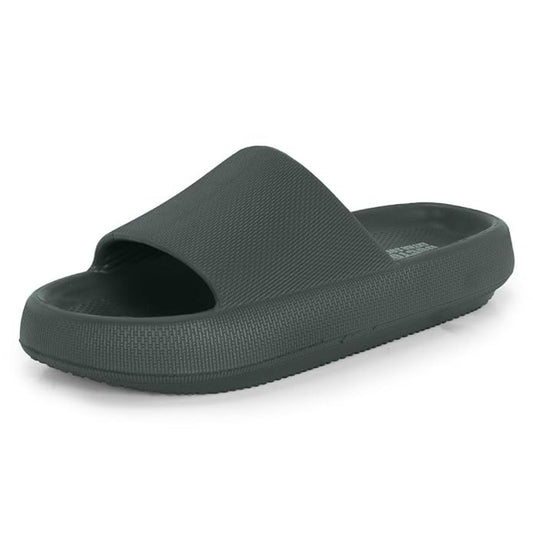 LX INDIA Water Proof Slipper Olive / 6 DOCTOR EXTRA SOFT Men's Classic Ultra Soft Sliders Slippers with Cushion FootBed for AdultWaterproof & Everyday Flip Flops for Gents/Boys D-504