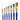 LXINDIA Painting Brush DOMS Synthetic Paint Brush Set Flat Pack of 7