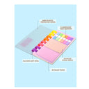 LX INDIA Sticky Notes DOODLE A6 Notebook Diary With Sticky Notes & Page Marker