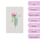 LXINDIA Note Book DOODLE Pastel Petals Set of 3 Softbound B6 Undated Notebook(Pack of 3)