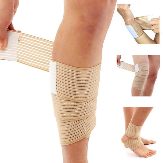 LX INDIA Bandage Dr Trust USA 338 Compression Bandage Wrap Elastic Tape 1 Pair