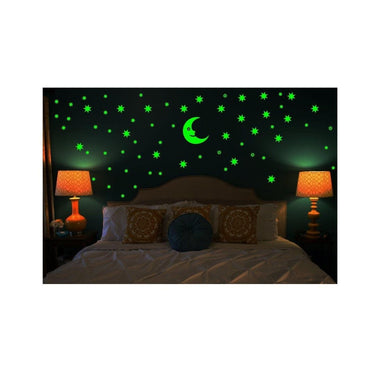 LX INDIA Wall Stickers Dreamkraft Galaxy of Starts Glow in Dark Wall Sticker