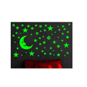 LX INDIA Wall Stickers Dreamkraft Galaxy of Starts Glow in Dark Wall Sticker