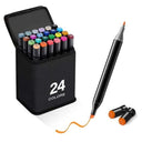 LXINDIA marker DRIVANTO Dual Tip Art Markers Set 24 pcs