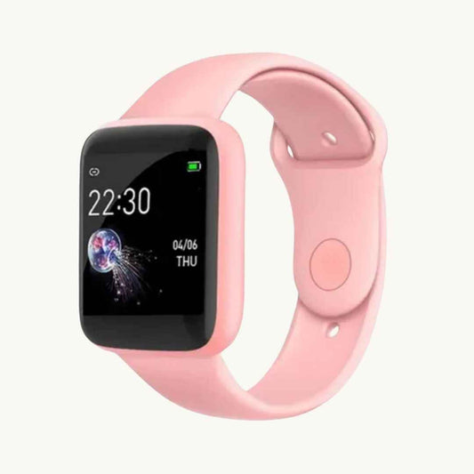 LX INDIA Smart Watch Drumstone D20 Smart Watch Stylish Touchscreen Bluetooth Watch - Pink