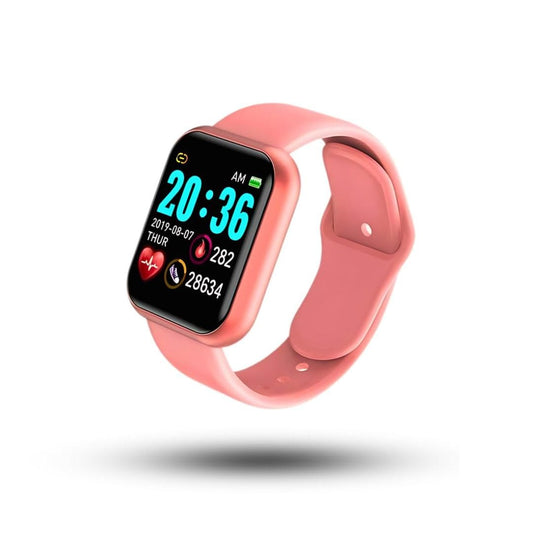 LX INDIA Smart Watch Drumstone Smart Bracelet - Rosegold
