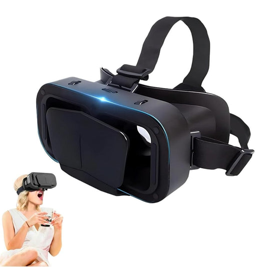 LX INDIA VR Headset Drumstone VR Headset 3D VR Glasses & Goggles for Movies,TV & Video Games |Smartphones Immersive 360° Experience for iOS & Android-