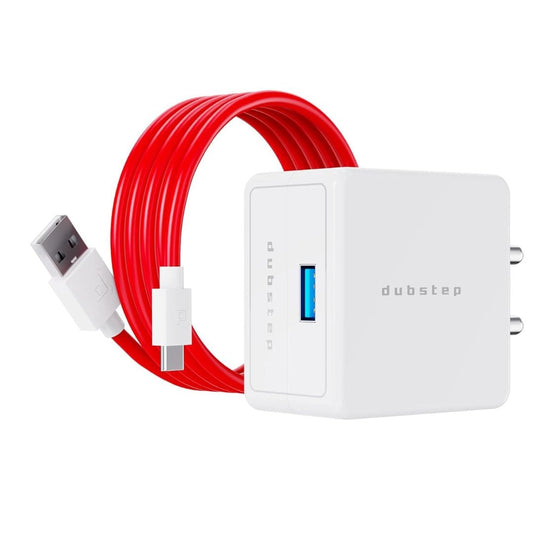 LXINDIA Mobile Charger Dubstep Sprint All-in-one 25W 5A Charger with Type-C Cable