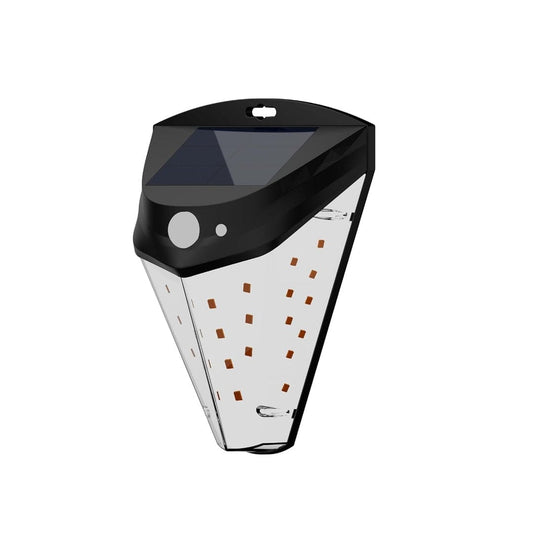LX INDIA Fancy Lights DYLECT® Eco Motion Sensor Solar Wall Light for Garden, Gate Diamond Shape, 3 in 1 Modes, IP64 Waterproof, Upto 10 Hr Runtime (Ultra Bright LED Cool White)