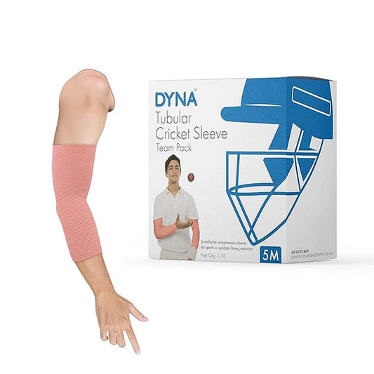 LX INDIA Arm Sleeves Dyna Cricket Sleeve Beige 10M Pack of 1