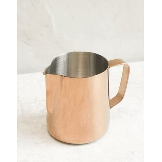 LX INDIA Jug Dynore Stainless Steel Copper Plated Delux Milk Jug