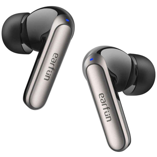 LX INDIA Earbuds EarFun Air 2 NC Wireless Earbuds with Active Noise Cancellation, Adaptive Hybrid ANC Bluetooth Earbuds, Google Fast Pair (Black)