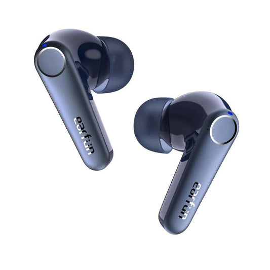 LX INDIA Earbuds Navy Blue EarFun Air Pro 3 ANC Earbuds Bluetooth Wireless 2023 VGP Gold Award, Qualcomm® aptX™ Adaptive Sound, Bluetooth 5.3