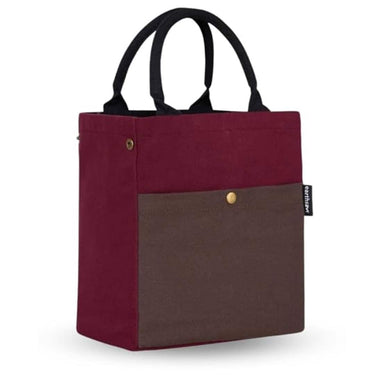 earthsave Insulated Lunch Bag (Maroon Brown)