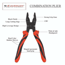 LXINDIA pliers Eastman 8inch CRV Steel Combination Plier with Anti Rust properties