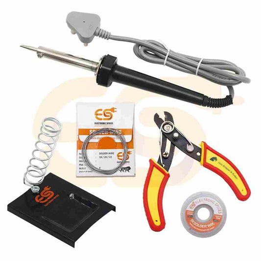 LX INDIA soldering iron Electronic Spices 5 IN 1 60Watt soldering Iron