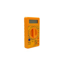 LXINDIA multimeters Electronic Spices Small Digital Multimeter Multipurpose Electric meter Yellow and Red