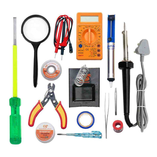 LX INDIA soldering iron Electronicspices 14 in 1 60 W Soldering Iron