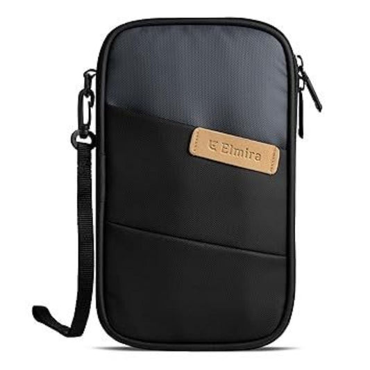 LX INDIA Passport Cover ELMIRA Passport Holder for Family, Men, and Women - Travel Organizer Passports Cover