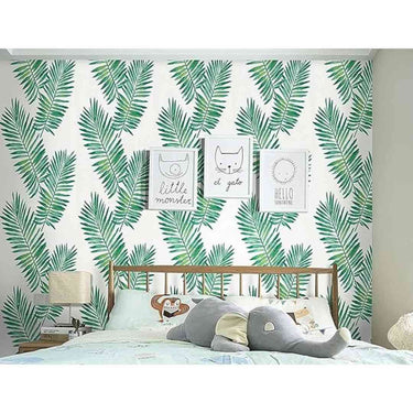 LXINDIA Wallpaper Elton DIY Wallpaper Self Adhesive Nature Green And Pastel Combination Elegant