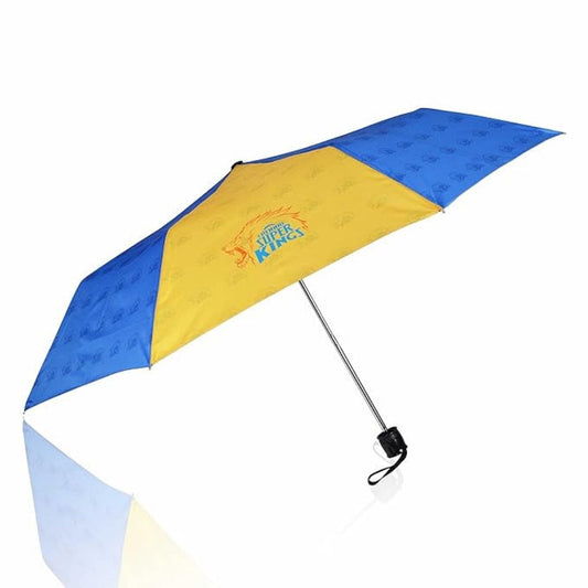 LX INDIA Umbrella EUME CSK Official 21.5" inch 3 Fold Manual Hand Open Umbrella