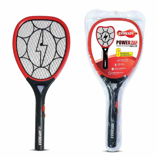 LX INDIA Mosquito Killer Racquet Eveready PowerZap PRO Mosquito Racquet - Black Red