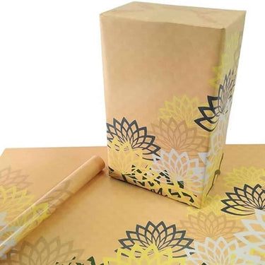 LXINDIA gift wrapper eVincE Birthday Gift Wrapping Paper with Pretty Lotus Pattern