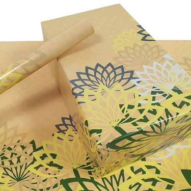 LXINDIA gift wrapper eVincE Birthday Gift Wrapping Paper with Pretty Lotus Pattern