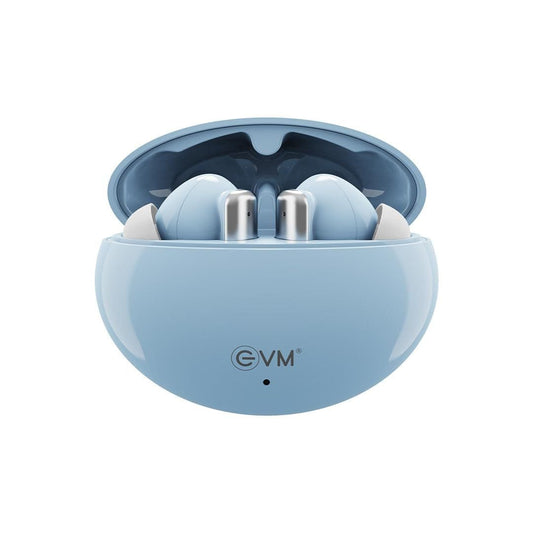 LX INDIA Earbuds EVM EnBuds ANC TWS Wireless Earbuds (EVM-TWS-02-Blue)