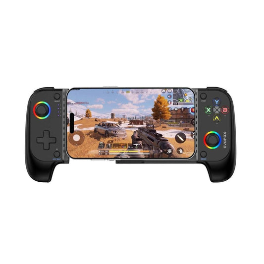 LX INDIA GAMEPAD Black EvoFox Deck Smartphone Gamepad with iPhone/Android, XBOX, HID & Keymap mode for Android