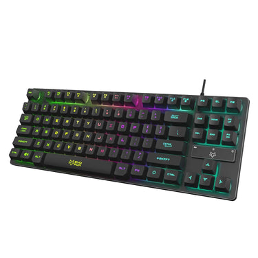 LXINDIA Keyboards EvoFox Fireblade Wired TKL Gaming Keyboard