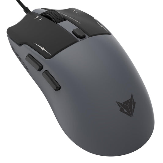 LX INDIA Mouse EvoFox Performance Series Ghost Air Ultra Lightweight (54g) Gaming Mouse Grey