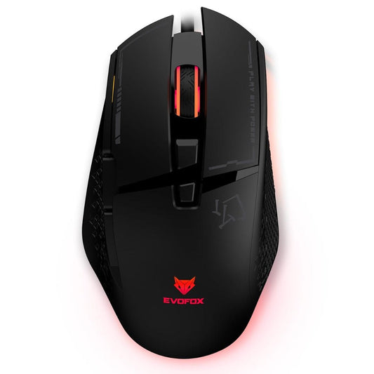 LX INDIA Mice EvoFox Phantom 2 Programmable Gaming Mouse (Black)