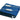 LXINDIA Electric Blanket Expressions Polyester Blend Electric Bed Warmer Dark Blue