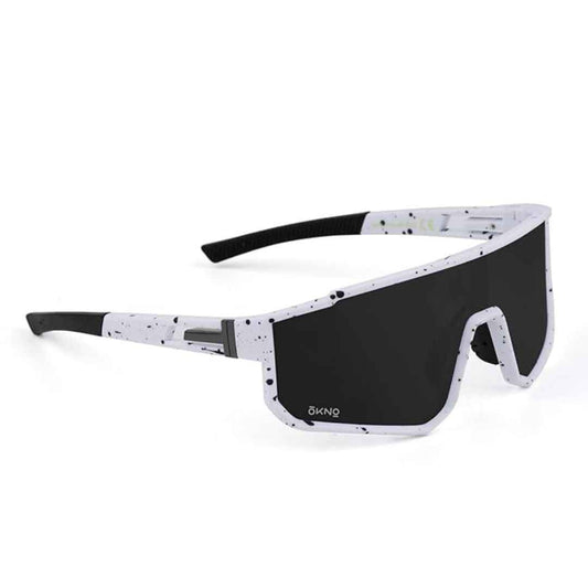 LX INDIA Smart Glasses frost black Eyewearlabs OKNO | Polarized Sports Over-Sized Unilens Wrap-Around Branded Stylish Sunglasses For Men & Women Driving Trekking