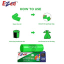 LXINDIA Bag Ezee Premium Eco Friendly Garbage Trash Bag Medium 19 X 21 Inch(15 Pcs x Set of 3) (pack of 2)