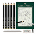 LXINDIA Pencil Faber-Castell Gold Faber Graphite Pencil-B Box Of 12