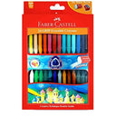 LXINDIA Crayons Faber Castell Grip Erasable Crayon Set (Pack of 24)