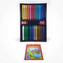 LXINDIA Crayons Faber Castell Grip Erasable Crayon Set (Pack of 24)