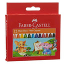 LXINDIA Crayons Faber Castell Jumbo Wax Crayons (12 Shades)