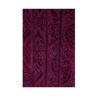 LXINDIA Curtains Fabrilia Velvet Eyelet Window Curtain 5 feet for Living Room Bedroom( Wine)