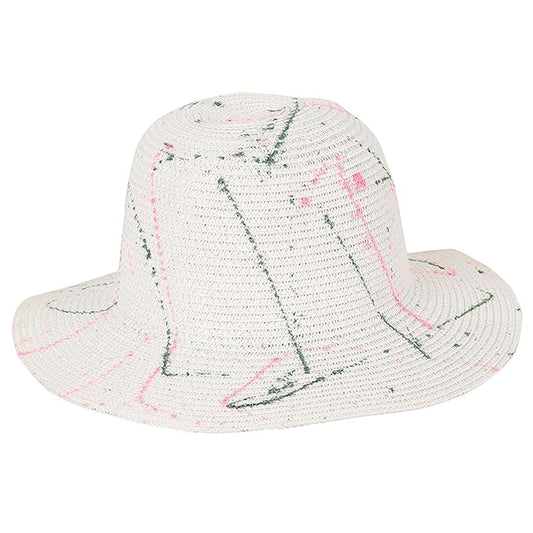 LX INDIA Caps and Hats FabSeasons Chic Foldable Women's Sun Hat - Stylish Wide Brim Beach Cap for Summer Sun Protection