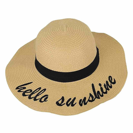LX INDIA Caps and Hats FabSeasons Chic Foldable Women's Sun Hat - Stylish Wide Brim Beach Cap for Summer Sun Protection
