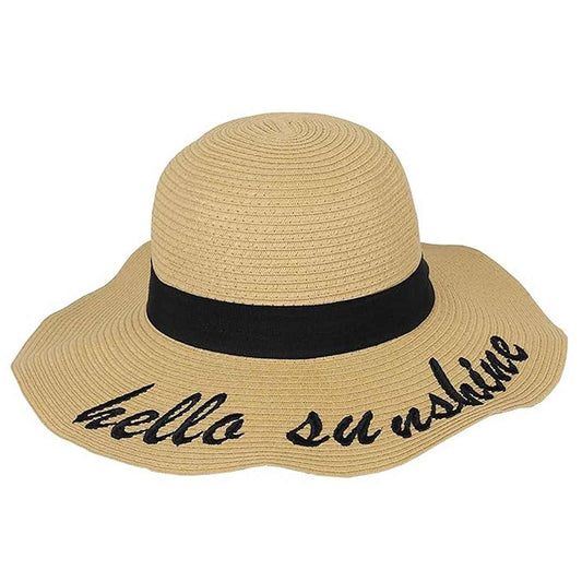 LX INDIA Caps and Hats FabSeasons Chic Foldable Women's Sun Hat - Stylish Wide Brim Beach Cap for Summer Sun Protection