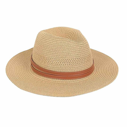 LX INDIA Caps and Hats FabSeasons Panama Hat for Men, Wide Brim