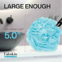 LXINDIA Loofah FABSKIN Loofah Sponge Scrubber Exfoliator for Women and Men (Blue)